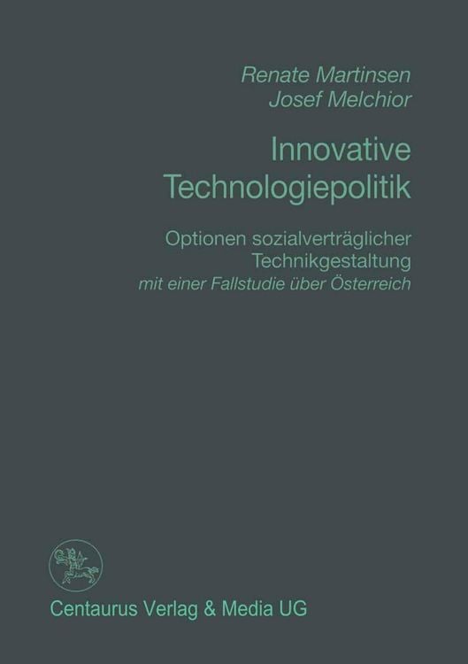 Produktbild: Innovative Technologiepolitik