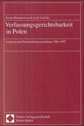Produktbild: Verfassungsgerichtsbarkeit in Polen