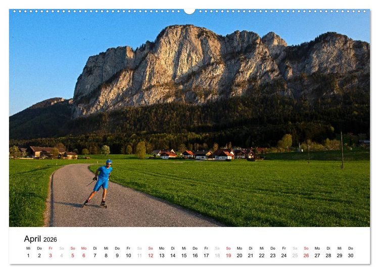 Produktbild: Zauberhaftes Mondseeland (hochwertiger Premium Wandkalender 2026 DIN A2 quer), Kunstdruck in Hochglanz