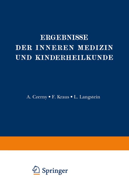 Produktbild: Ergebnisse der Inneren Medizin und Kinderheilkunde