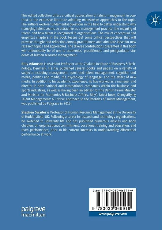 Produktbild: Managing Talent