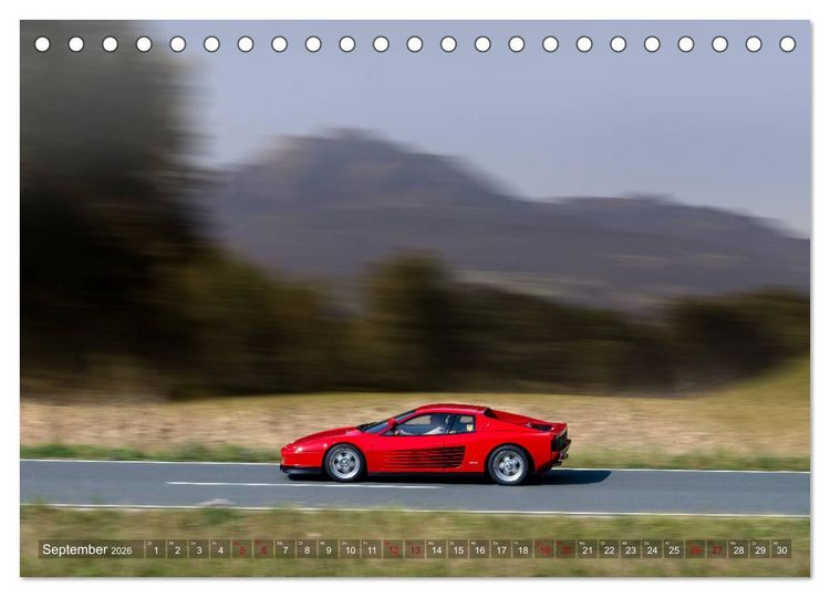 Produktbild: on the road Classic Coup&eacute;s (Tischkalender 2026 DIN A5 quer), CALVENDO Monatskalender
