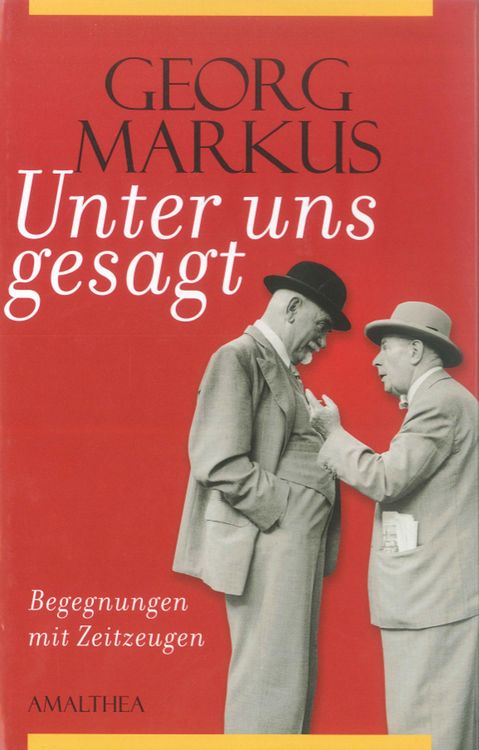 Produktbild: Unter uns gesagt