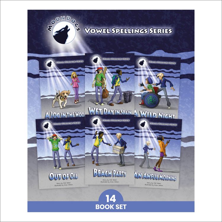 Produktbild: Phonic Books Moon Dogs Set 3 Vowel Spellings