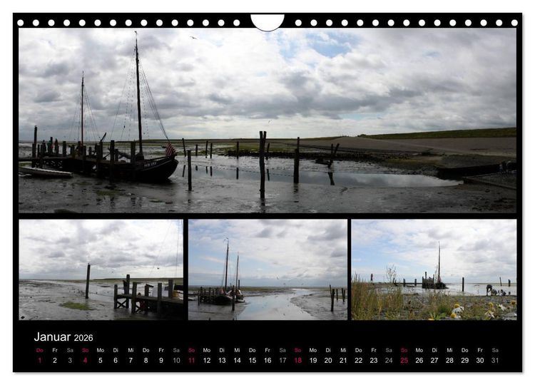 Produktbild: Texel, eine Perle Hollands (Wandkalender 2026 DIN A4 quer), CALVENDO Monatskalender