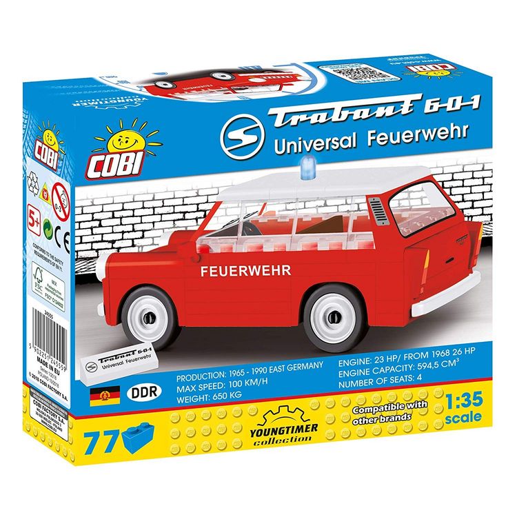 COBI · Trabant 601 Polizei, Giochi di costruzione