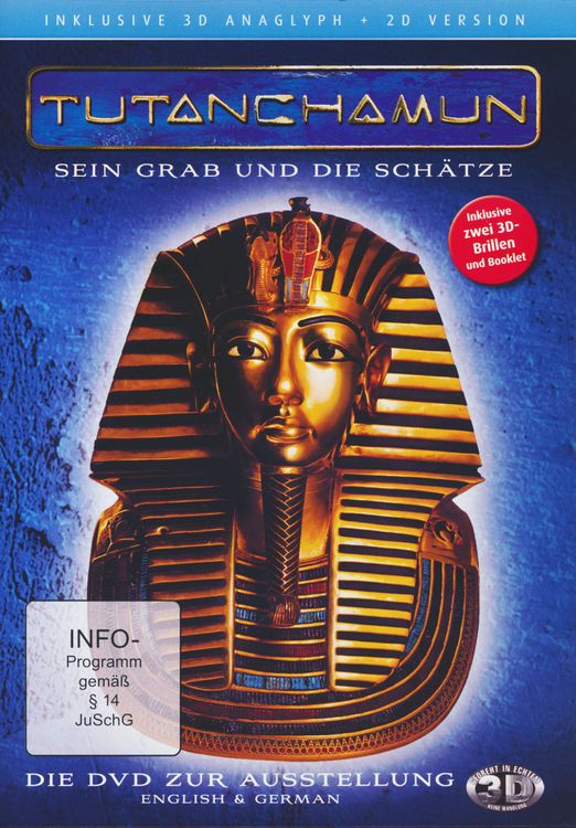 Produktbild: Tutanchamun - Sein Grab und seine Sch&auml;tze (inkl. anaglyphe 3D-Version) (+ 2 3D-Brillen)