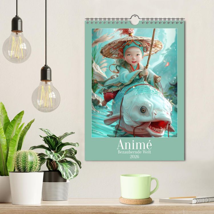Produktbild: Anim&eacute; - Bezaubernde Welt (Wandkalender 2026 DIN A4 hoch), CALVENDO Monatskalender