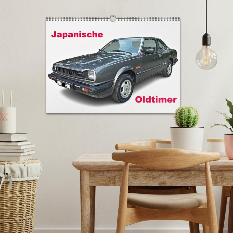 Produktbild: Japanische Oldtimer (Wandkalender 2026 DIN A3 quer), CALVENDO Monatskalender