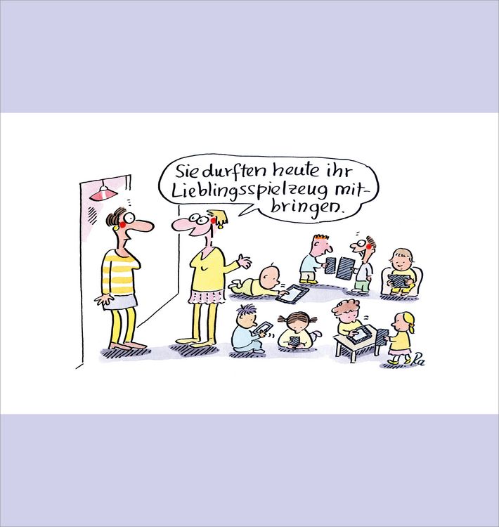 Produktbild: Kita-Cartoons. Der Immer-Jetzt-Kalender
