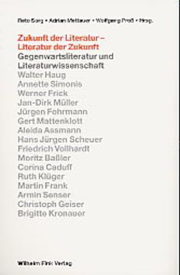 Produktbild: Zukunft der Literatur - Literatur der Zukunft