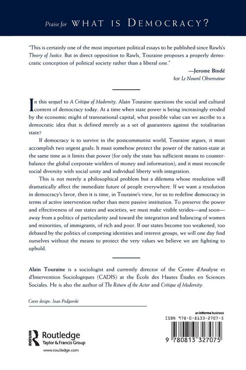 Produktbild: What Is Democracy?