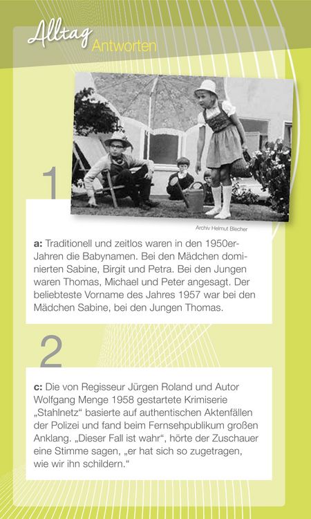 Produktbild: Wir vom Jahrgang 1957 &ndash; Das Quiz