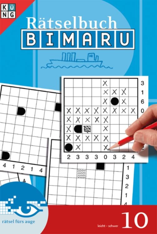 Produktbild: Bimaru Rätselbuch 10 (Schiffe versenken)