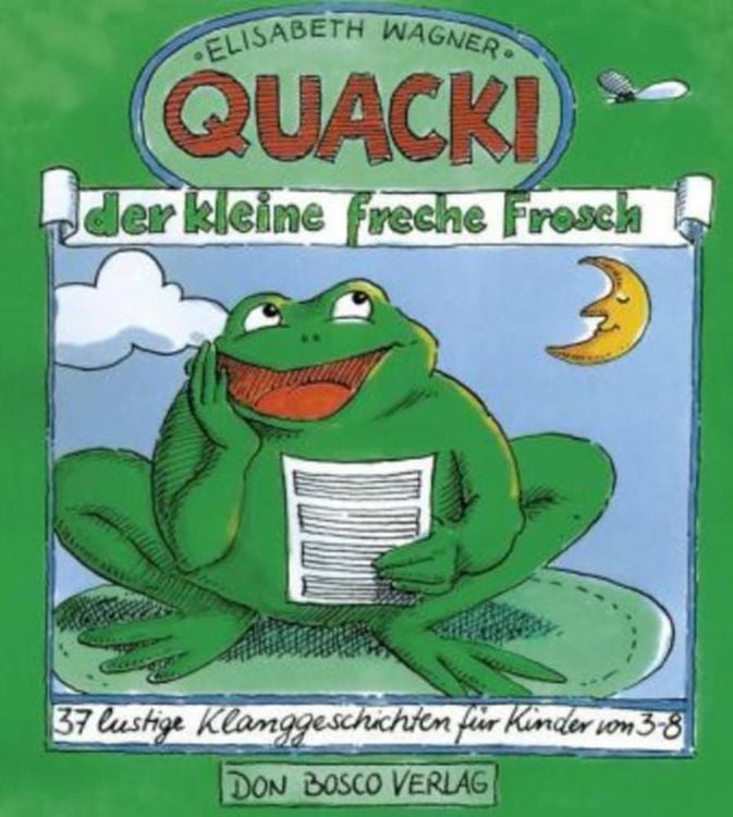 Produktbild: Quacki, der kleine freche Frosch
