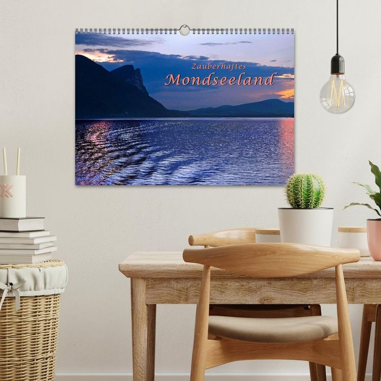 Produktbild: Zauberhaftes Mondseeland (Wandkalender 2026 DIN A3 quer), CALVENDO Monatskalender
