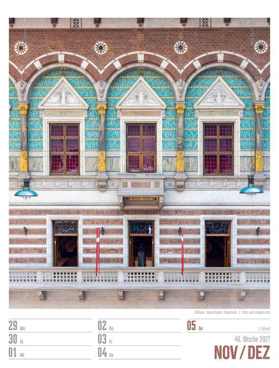 Produktbild: StadtBilder Wochenplaner Kalender 2027