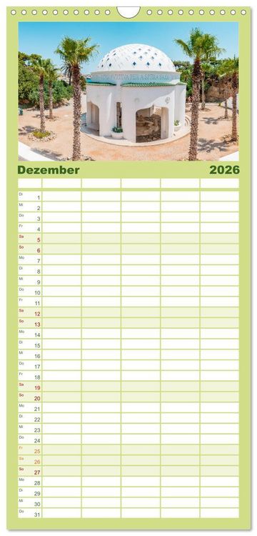 Produktbild: Familienplaner 2026 - Rhodos - Die Highlights der Insel mit 5 Spalten (Wandkalender, 21 x 45 cm) CALVENDO