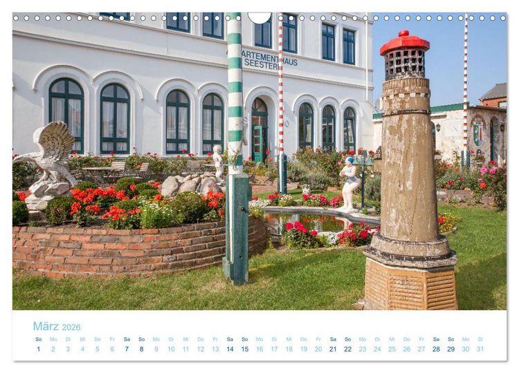Produktbild: Moin Borkum (Wandkalender 2026 DIN A3 quer), CALVENDO Monatskalender