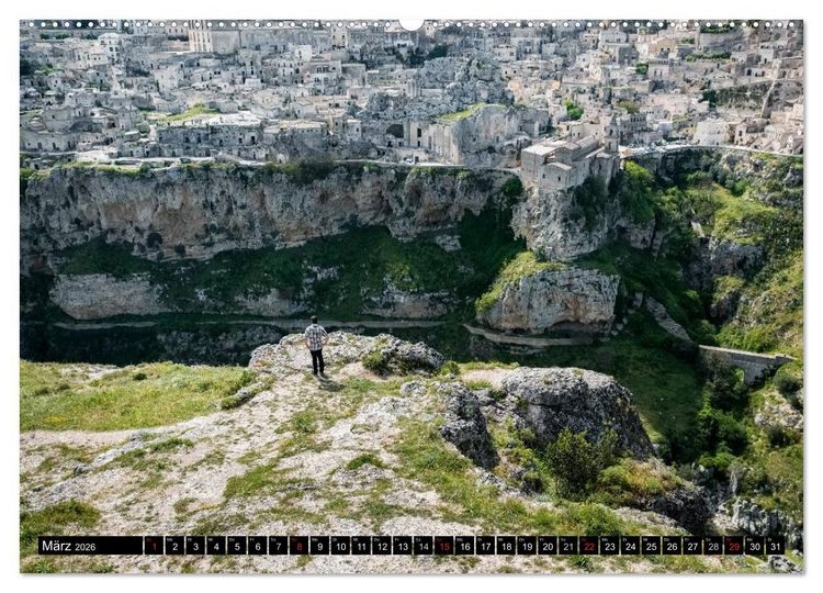 Produktbild: Matera (Wandkalender 2026 DIN A2 quer), CALVENDO Monatskalender