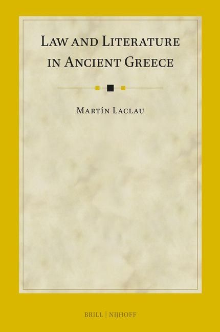 Produktbild: Law and Literature in Ancient Greece