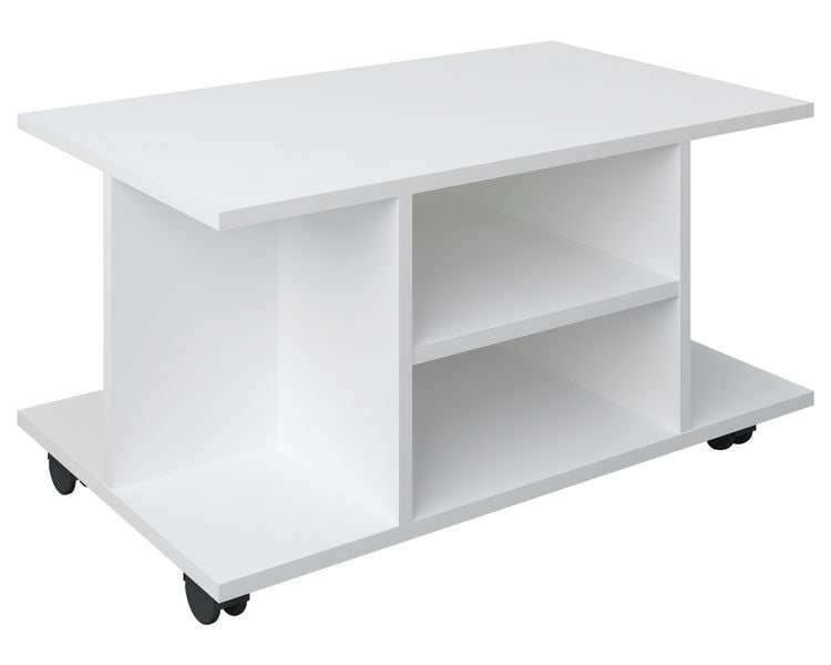 Produktbild: Holz TV Lowboard Fernsehregal Rollen Findalo