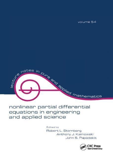 Produktbild: Nonlinear Partial Differential Equations in Engineering and