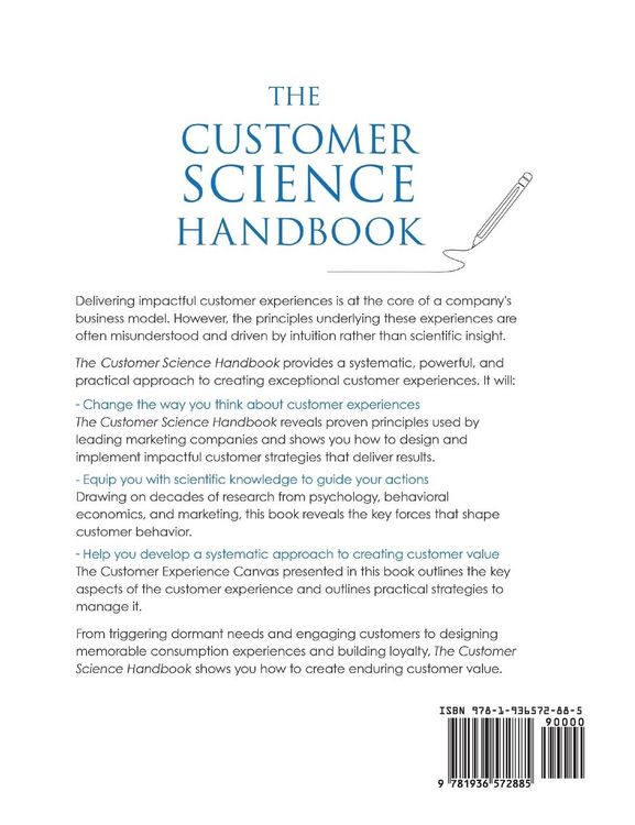 Produktbild: The Customer Science Handbook