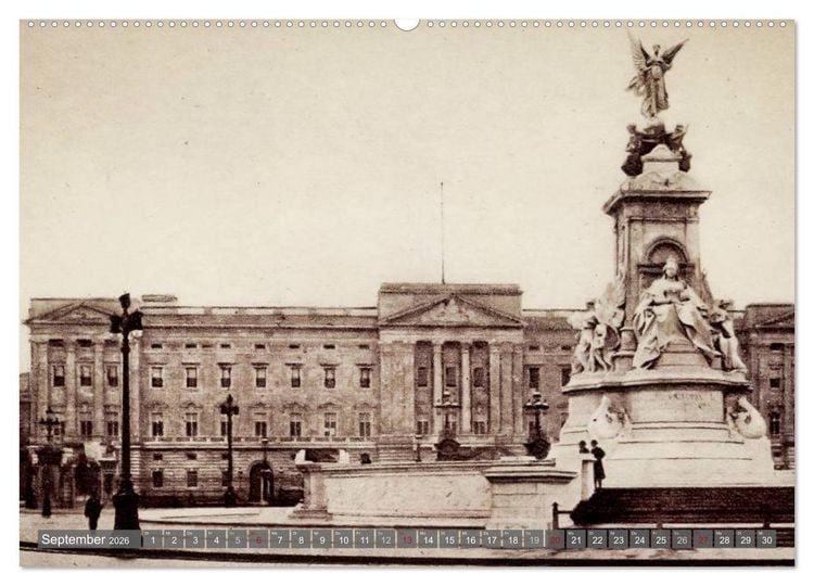 Produktbild: Sch&ouml;nes altes London in historischen Bildern (Wandkalender 2026 DIN A2 quer), CALVENDO Monatskalender