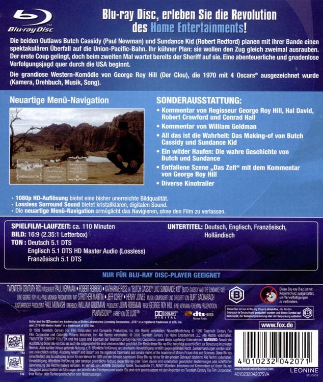 Produktbild: Butch Cassidy und Sundance Kid
