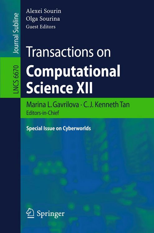 Produktbild: Transactions on Computational Science XII