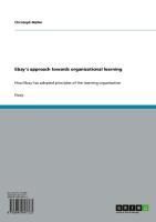 Produktbild: Ebay's approach towards organisational learning