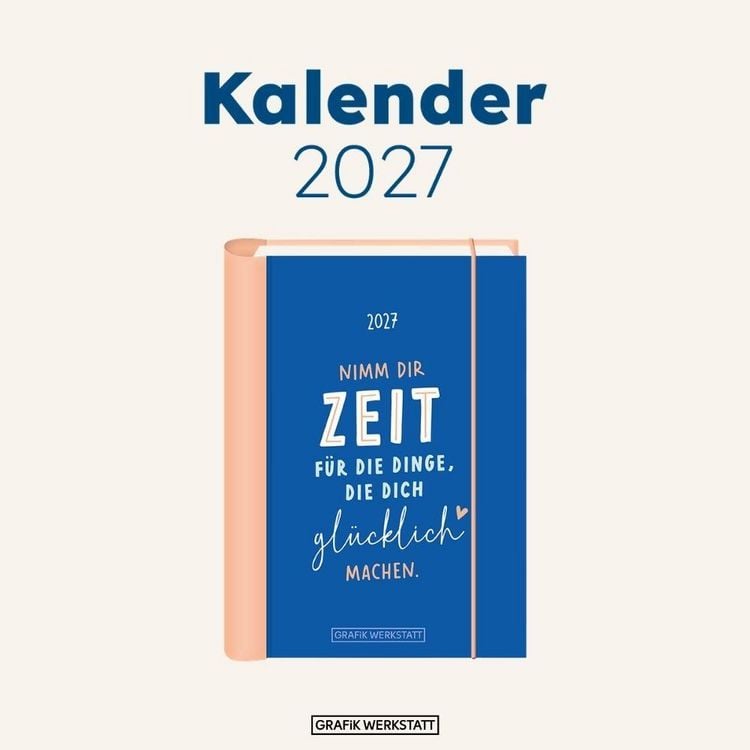 Produktbild: Terminplaner 2027 Nimm dir Zeit