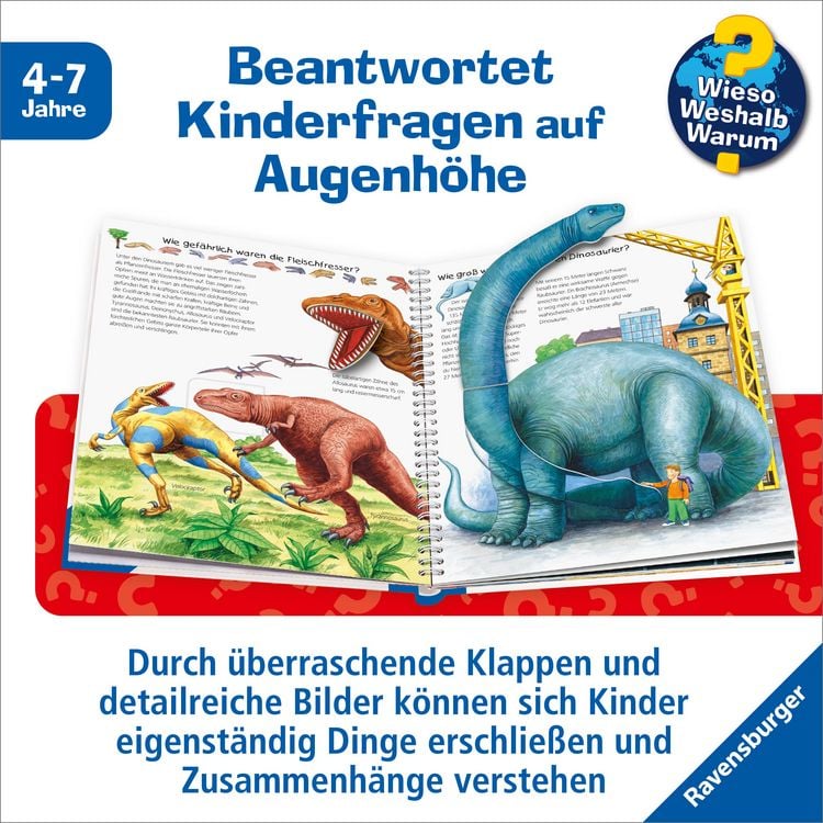 Produktbild: Wieso? Weshalb? Warum? Band 12 - Alles &uuml;ber Dinosaurier