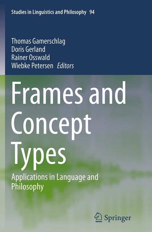 Produktbild: Frames and Concept Types