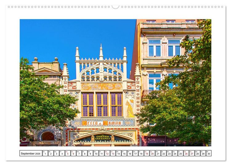 Produktbild: Porto - Stadt am Rio Douro (Wandkalender 2026 DIN A2 quer), CALVENDO Monatskalender