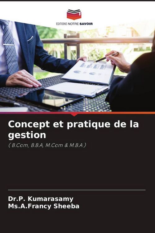 Produktbild: Concept et pratique de la gestion