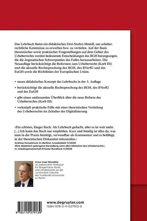 Produktbild: Urheberrecht
