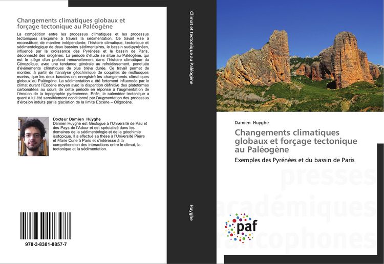 Produktbild: Changements climatiques globaux et for&ccedil;age tectonique au Pal&eacute;og&egrave;ne