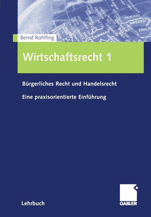 Produktbild: Wirtschaftsrecht 1