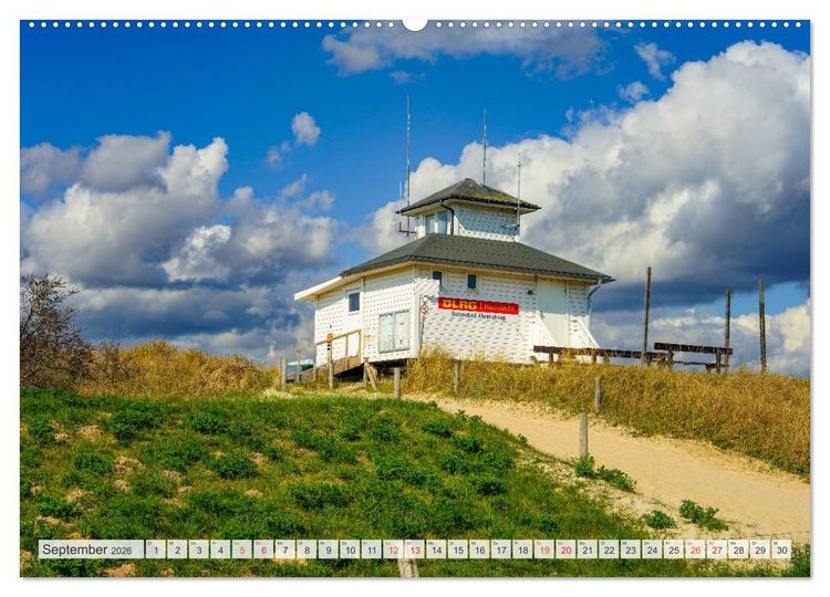 Produktbild: Ahrenshoop Impressionen (hochwertiger Premium Wandkalender 2026 DIN A2 quer), Kunstdruck in Hochglanz