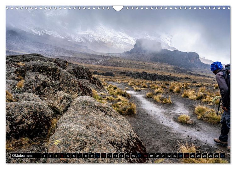 Produktbild: Kilimanjaro - das Dach Afrikas (Wandkalender 2026 DIN A3 quer), CALVENDO Monatskalender