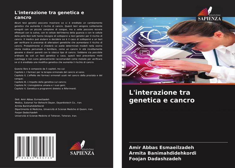 Produktbild: Esmaeilzadeh, A: L'interazione tra genetica e cancro