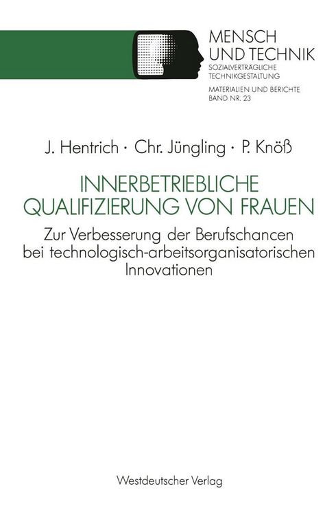 Produktbild: Innerbetriebliche Qualifizierung von Frauen