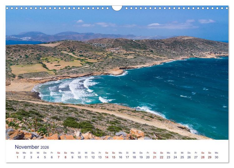 Produktbild: Astypalaia (Wandkalender 2026 DIN A3 quer), CALVENDO Monatskalender