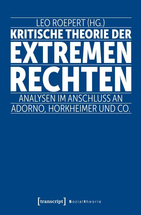 Produktbild: Kritische Theorie der extremen Rechten