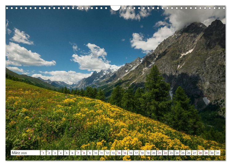 Produktbild: Natur im Aostatal (Wandkalender 2026 DIN A3 quer), CALVENDO Monatskalender