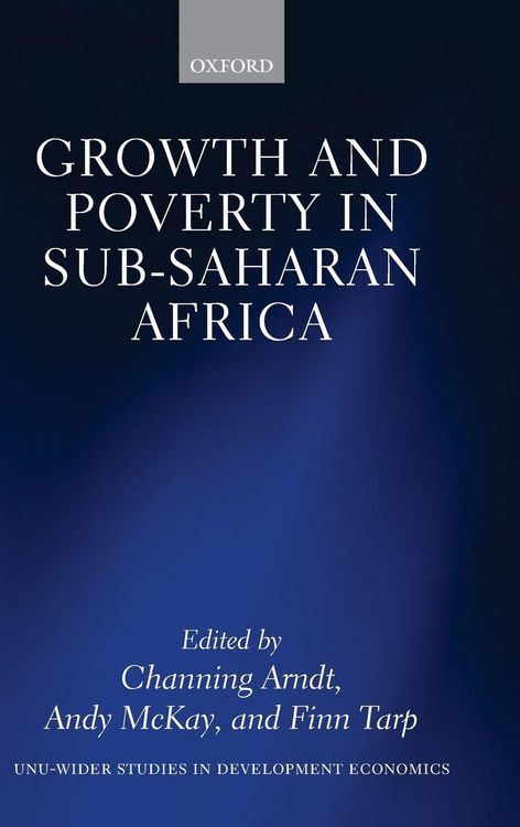 Produktbild: Growth and Poverty in Sub-Saharan Africa