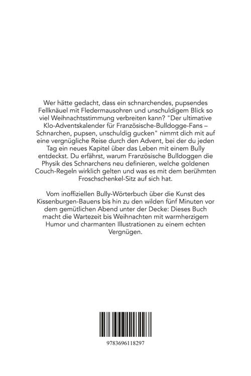 Produktbild: Der ultimative Klo-Adventskalender f&uuml;r Franz&ouml;sische-Bulldogge-Fans