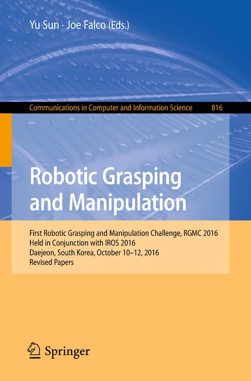 Produktbild: Robotic Grasping and Manipulation